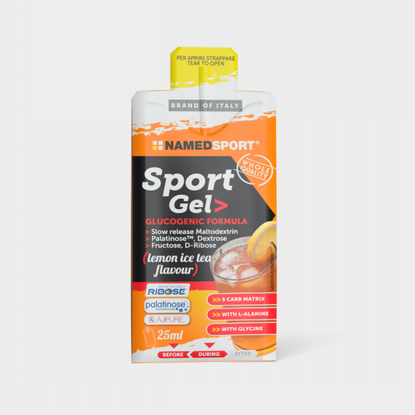 NAMED SPORT GEL LEMON ICE TEA - 25ML