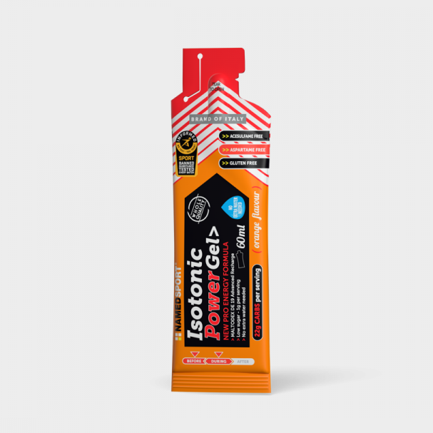 NAMED ISOTONIC POWER GEL ORANGE - 60ML