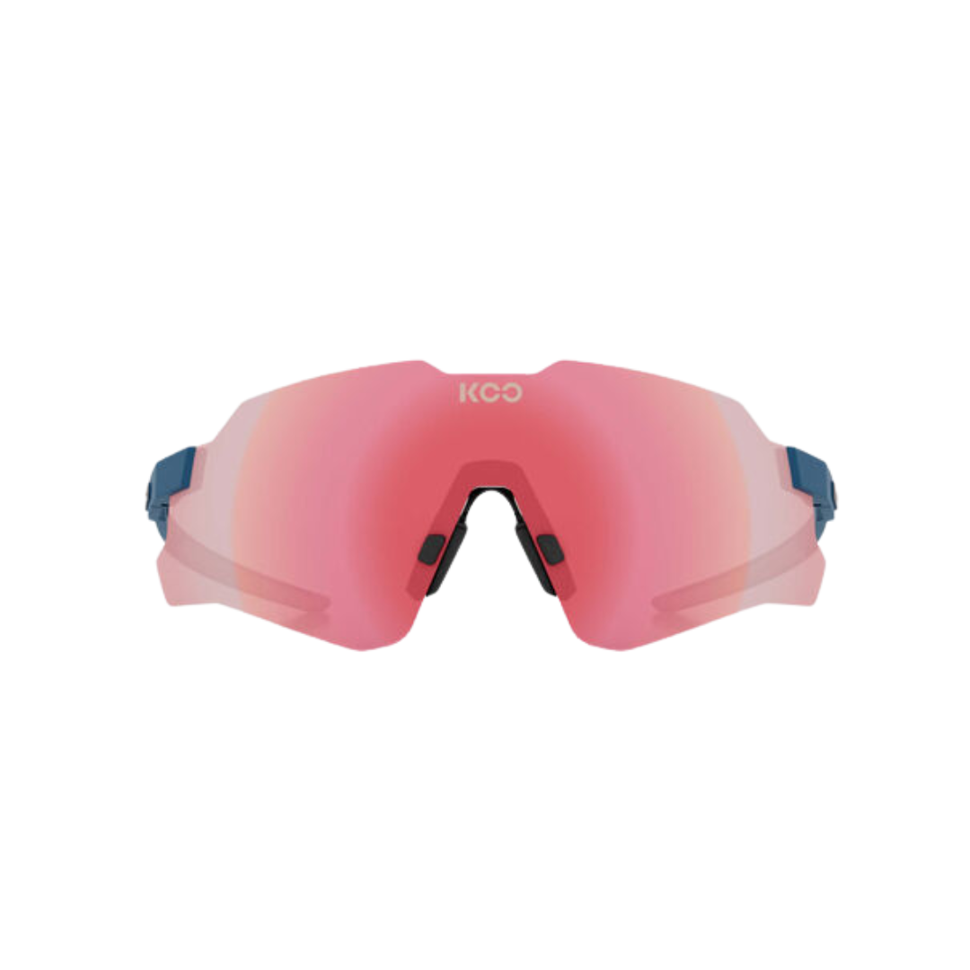 KCO OCCHIALI NEBULA Midnight Blue Matt / Photochromic Rose Gold Mirror