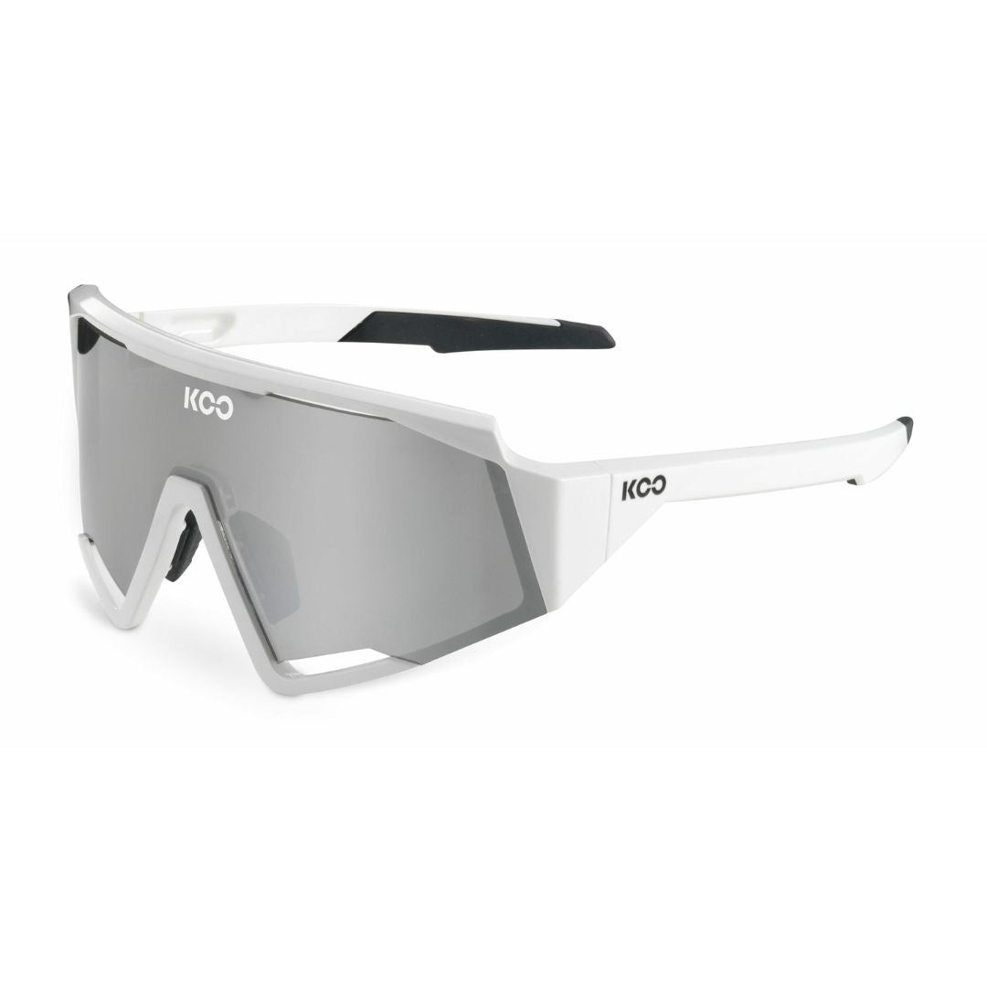 KCO OCCHIALI SPECTRO WHITE / SILVER - LENSES SILVER MIRROR