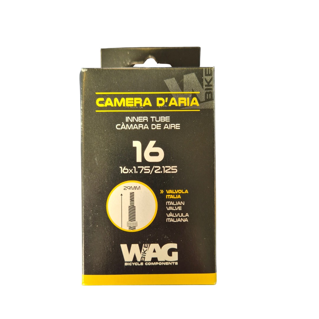 CAMERA D'ARIA WAG - 16 X 1.75/2.125, VALVOLA ITALIA 30mm