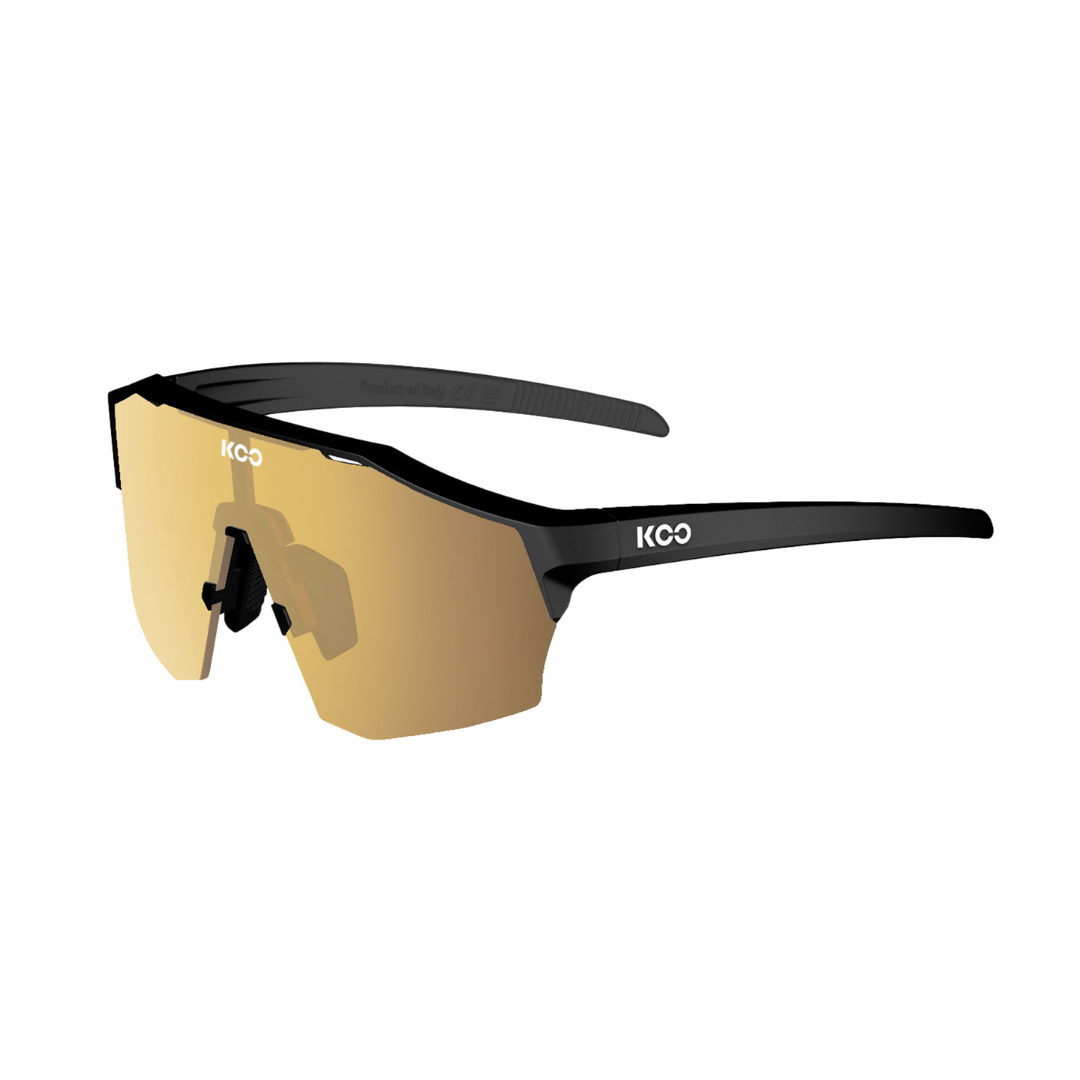 KCO OCCHIALI ALIBI BLACK MATT / LENSES GOLD MIRROR