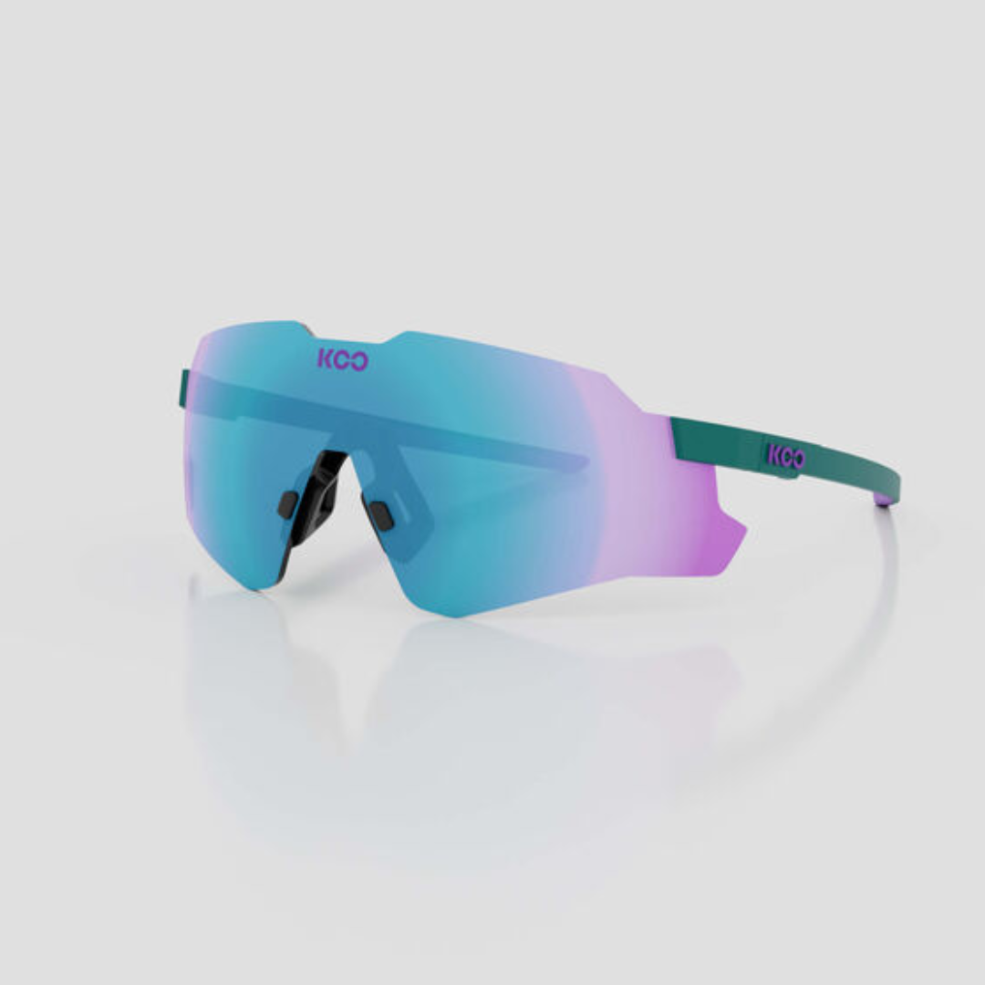 KCO OCCHIALI NEBULA Teal Matt / Dark Turquoise Mirror