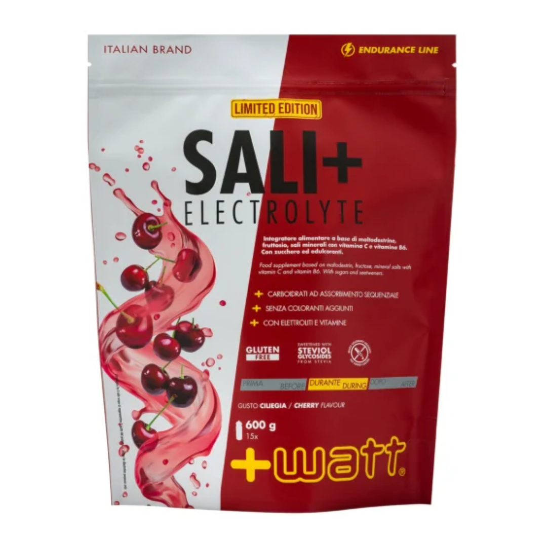 +WATT SALI+ ELECTROLYTE 600g. CILIEGIA