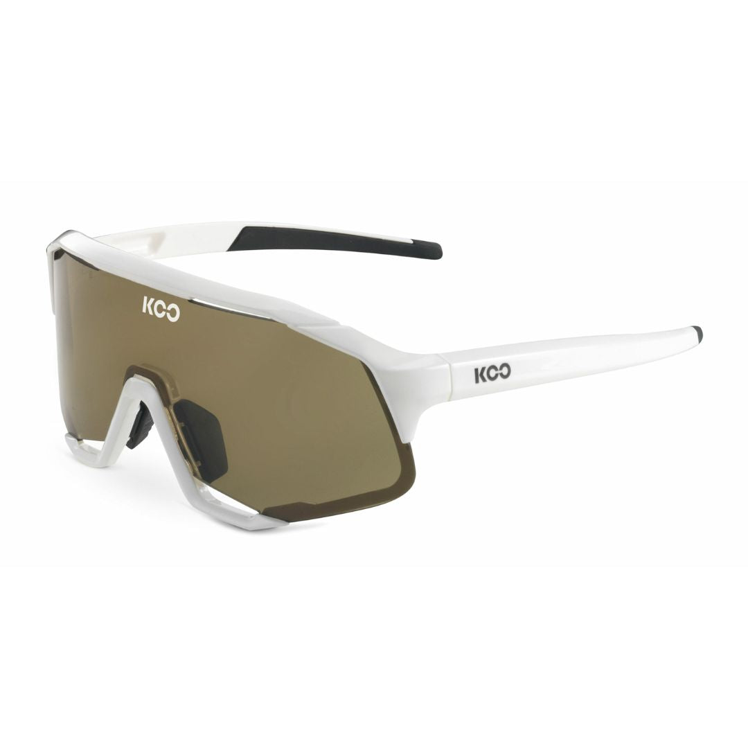 KCO OCCHIALI DEMONS WHITE / LIGHTBROWN - LENSES BROWN