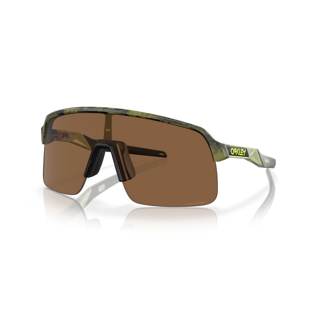 OAKLEY SUTRO LITE Chrysalis Collection MATTE TRASPARENT FERN SWIRL / PRIZM BRONZE