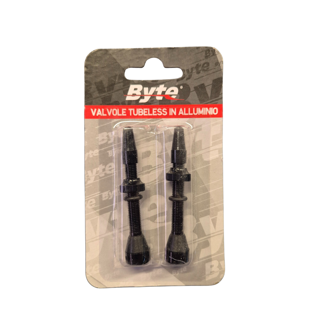 VALVOLE TUBELESS ALLUMINIO BYTE 48mm