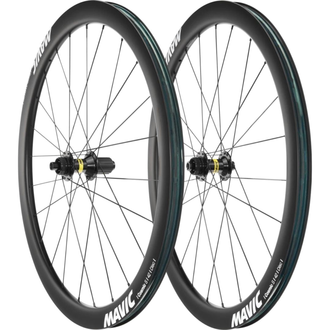 COPPIA RUOTE MAVIC COSMIC S42 DISC CARBON