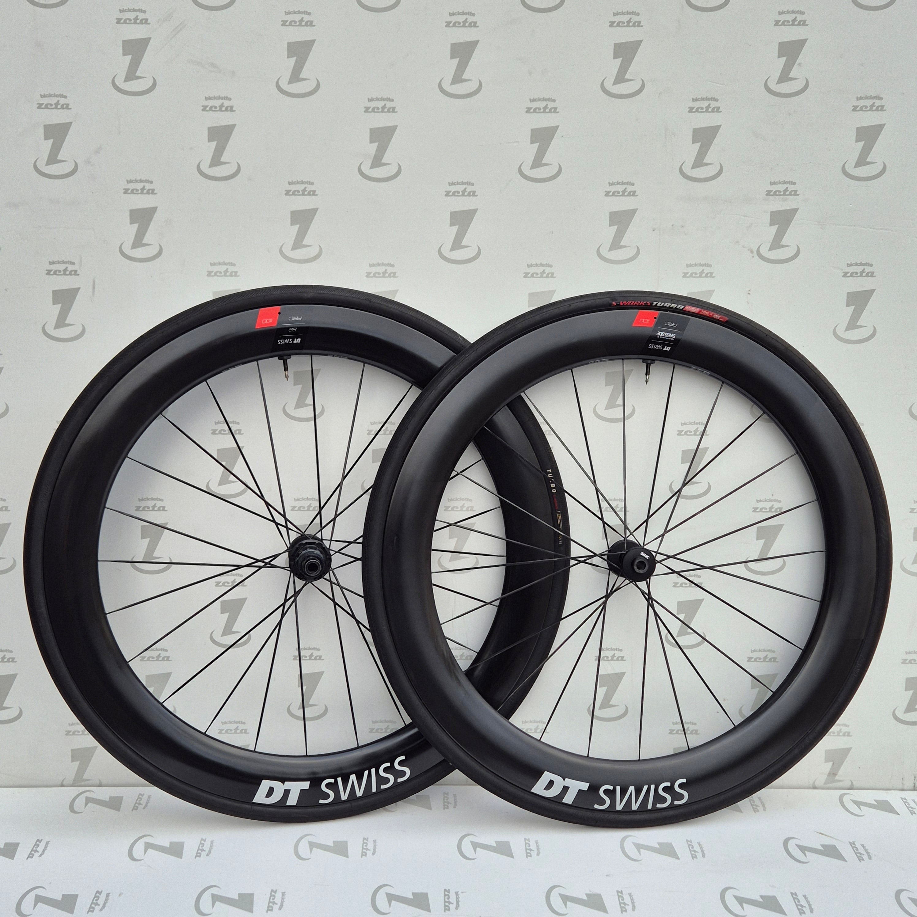 COPPIA RUOTE DT-SWISS 62 ARC 1100 DISC TUBELESS - USATE