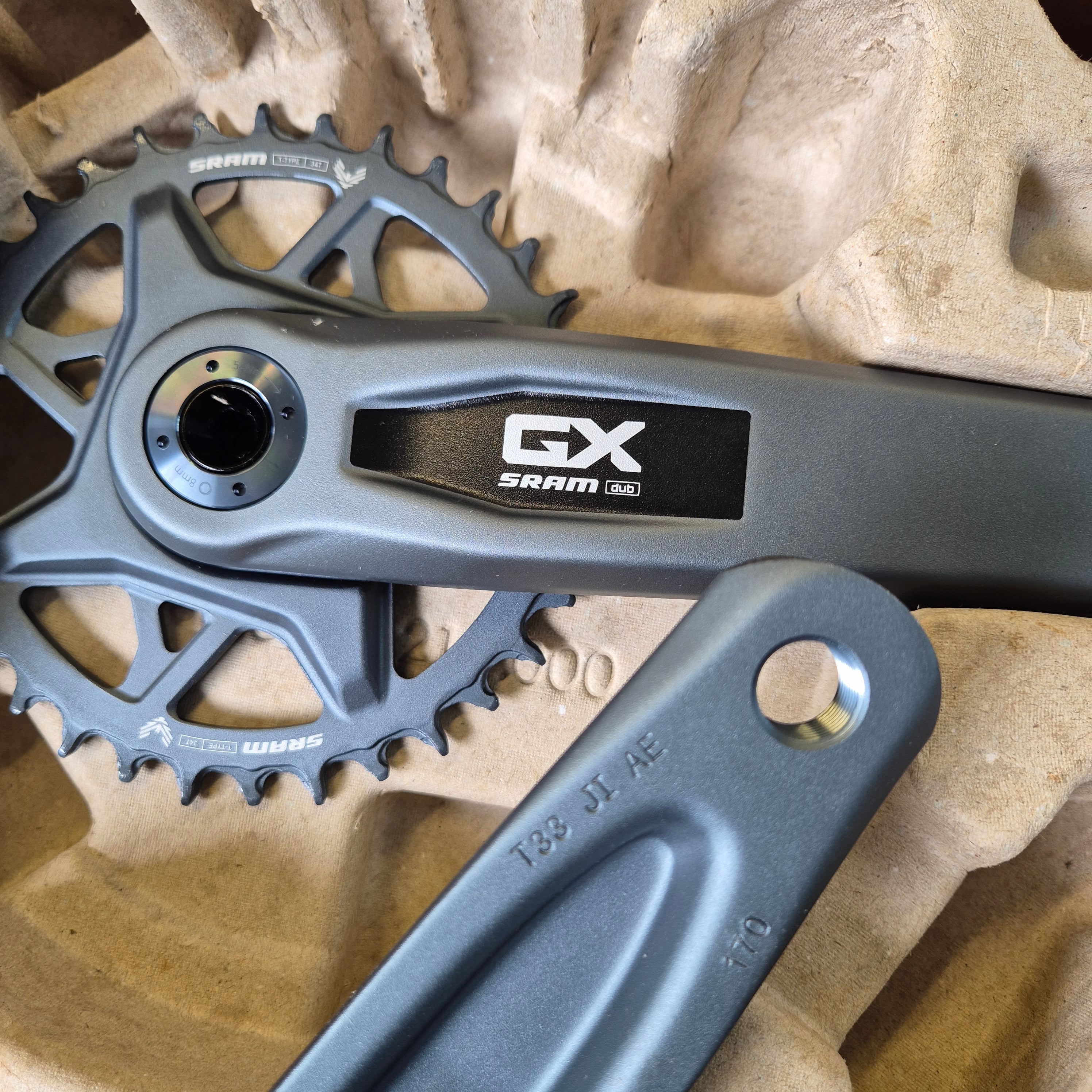GUARNITURA SRAM GX EAGLE DUB 170mm 34T.