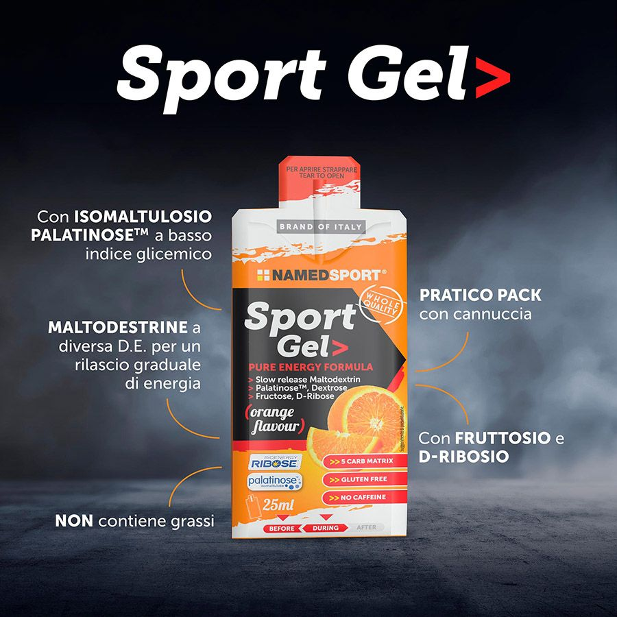 NAMED SPORT GEL ORANGE - 25ML