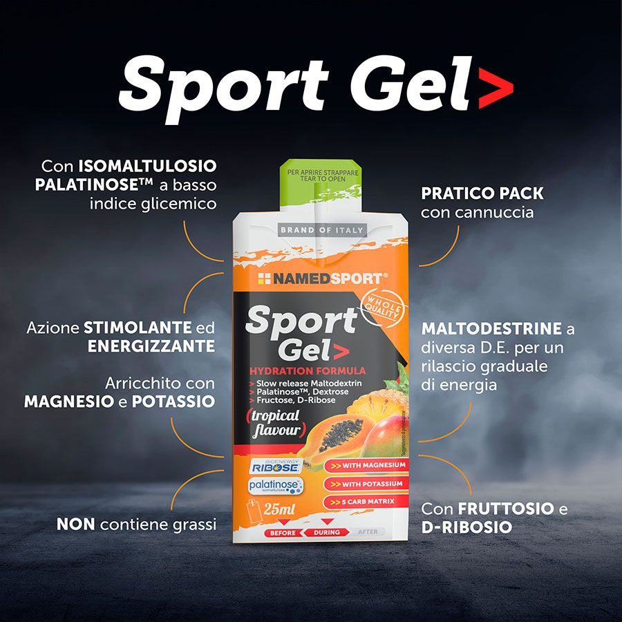 NAMED SPORT GEL TROPICAL - 25ML