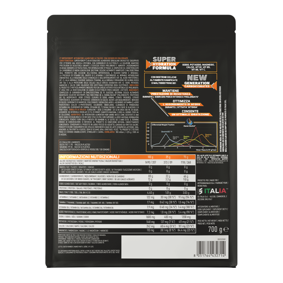 ETHICHSPORT SUPER HYDRO - LIMITED EDITION Busta 700g.