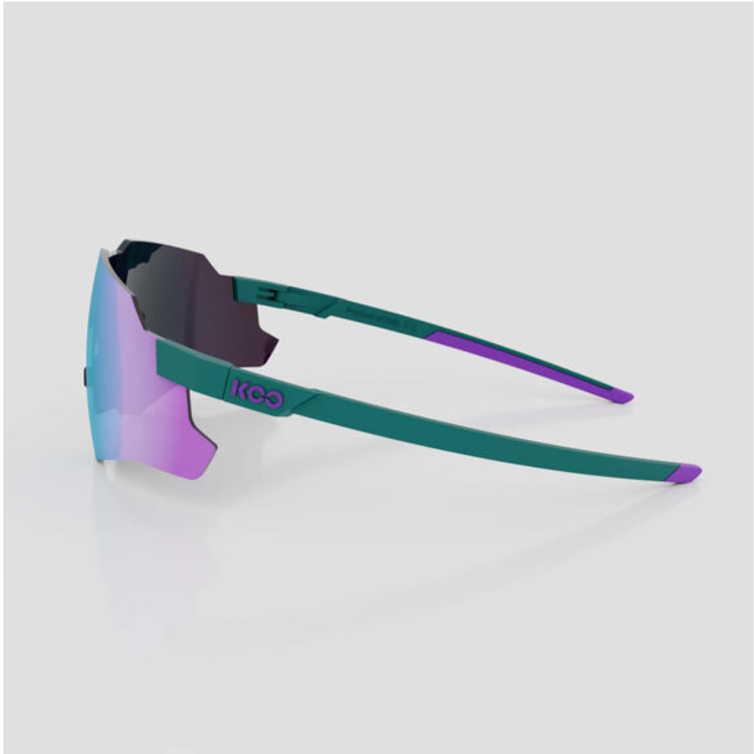 KCO OCCHIALI NEBULA Teal Matt / Dark Turquoise Mirror