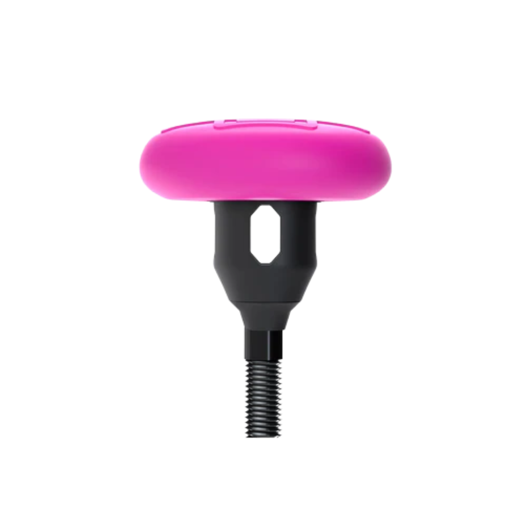 MUC-OFF Stealth Tubeless Tag Holder & 44mm Valve Kit