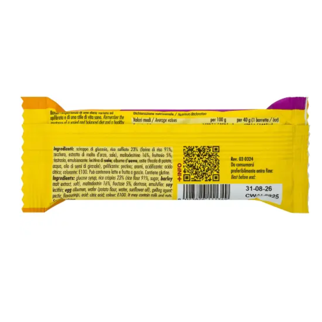 +WATT BARRETTA CARBO ENERGY ALBICOCCA 40g.