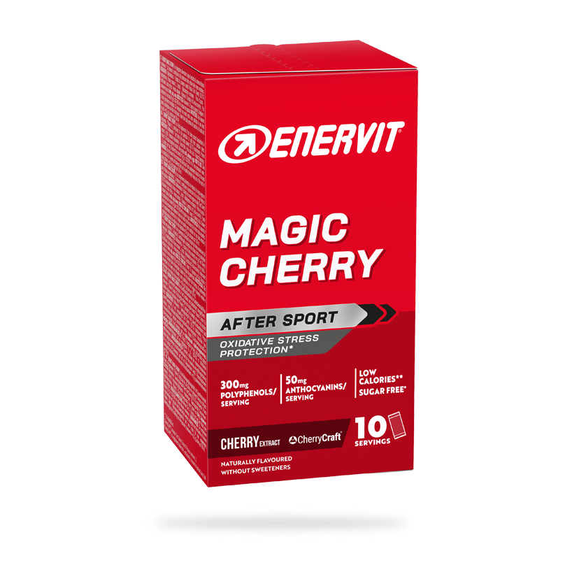 ENERVIT MAGIC CHERRY After Sport 10 Buste 9g.