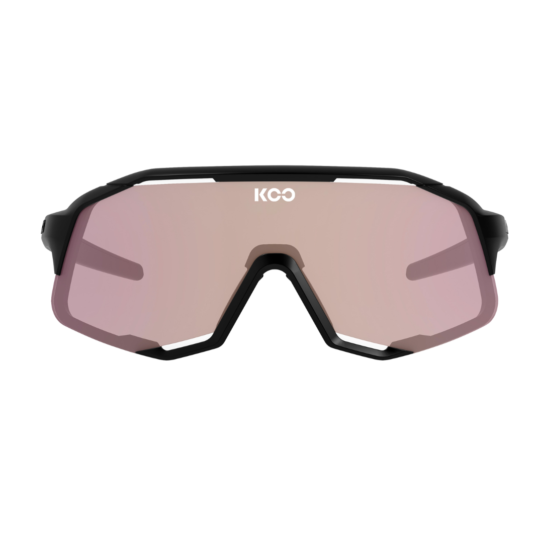 KCO OCCHIALI DEMOS BLACK / LENSES FUCSIA PHOTOCHROMIC  MIRROR