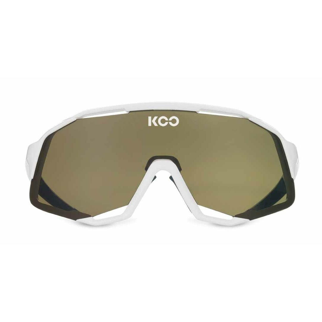 KCO OCCHIALI DEMONS WHITE / LIGHTBROWN - LENSES BROWN