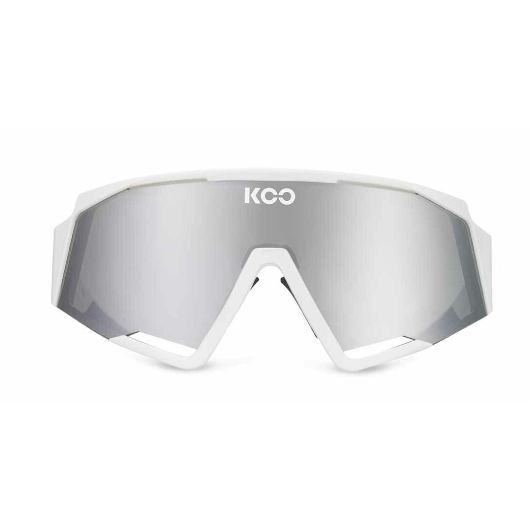 KCO OCCHIALI SPECTRO WHITE / SILVER - LENSES SILVER MIRROR