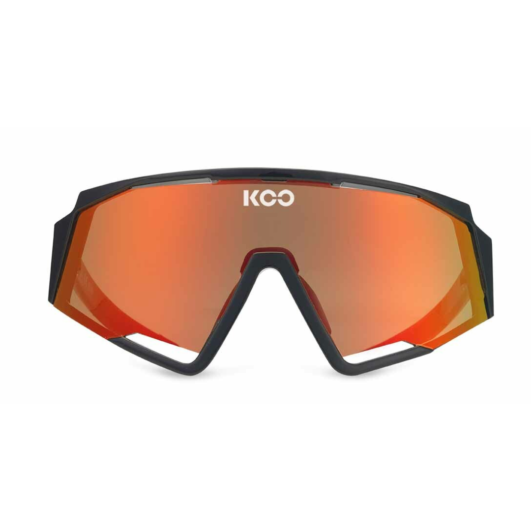 KCO OCCHIALI SPECTRO BLACK / RED - LENSES RED MIRROR