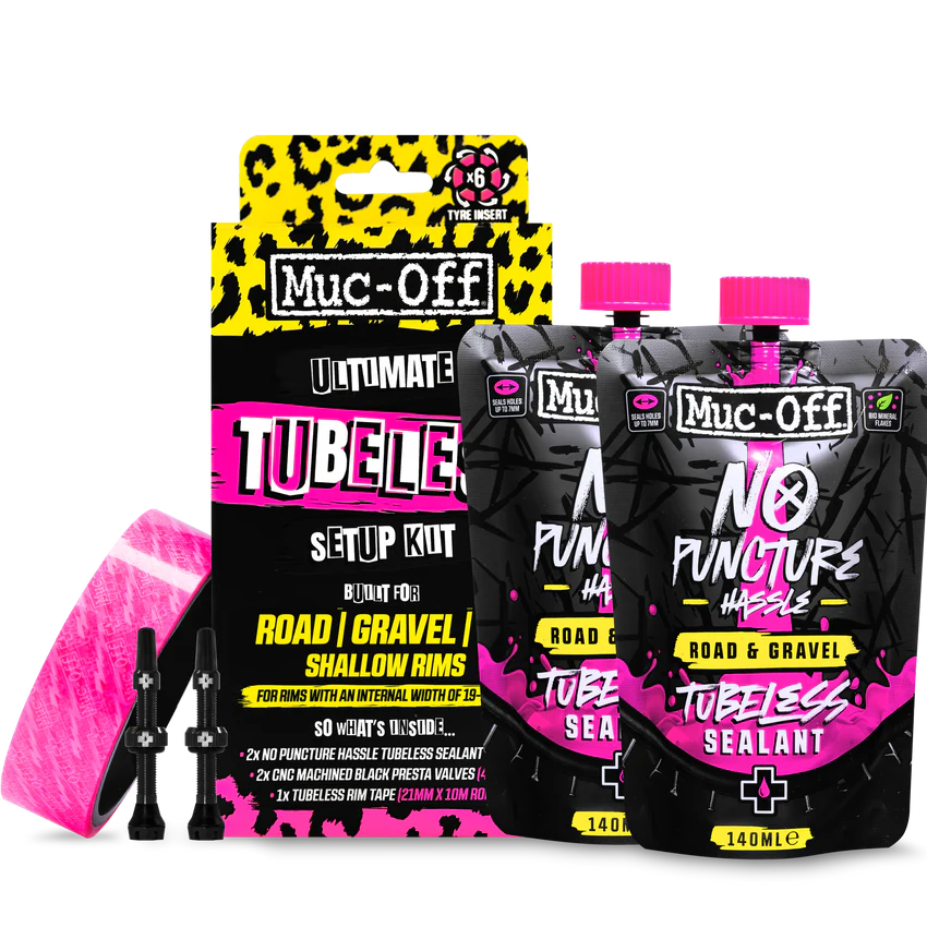 MUC-OFF Ultimate Tubeless Setup Kit ROAD/GRAVEL/CX