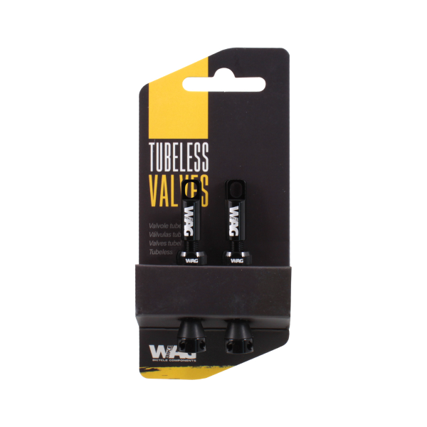 COPPIA VALVOLA TUBELESS ALLUMINIO - 44MM WAG