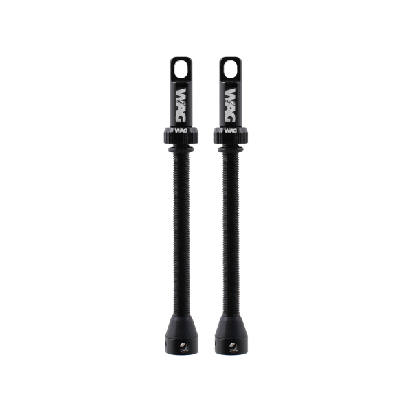 COPPIA VALVOLA TUBELESS ALLUMINIO - 80MM WAG