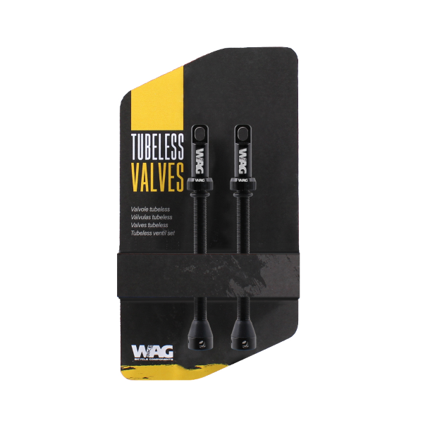 COPPIA VALVOLA TUBELESS ALLUMINIO - 80MM WAG