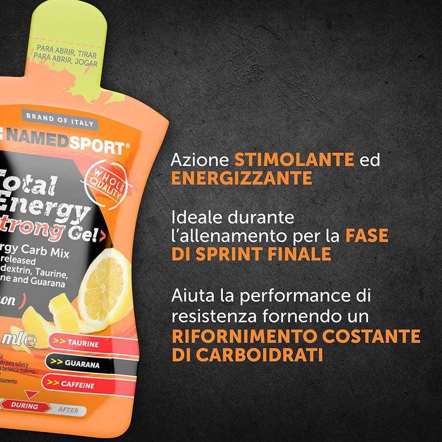 NAMED TOTAL ENERGY STRONG GEL 40ml.