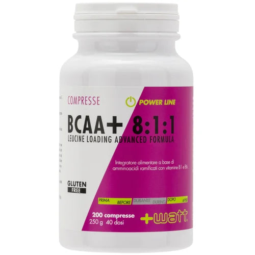 +WATT BCAA+ 8:1:1 Compresse 250g.
