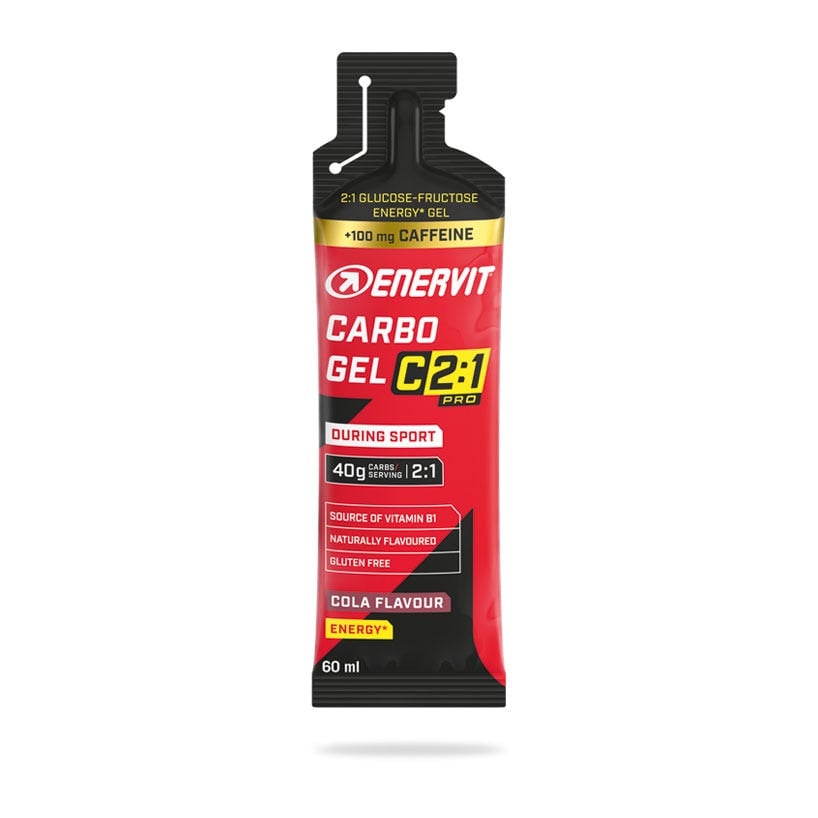 ENERVIT CARBO GEL C2:1 PRO COLA CON CAFFEINA