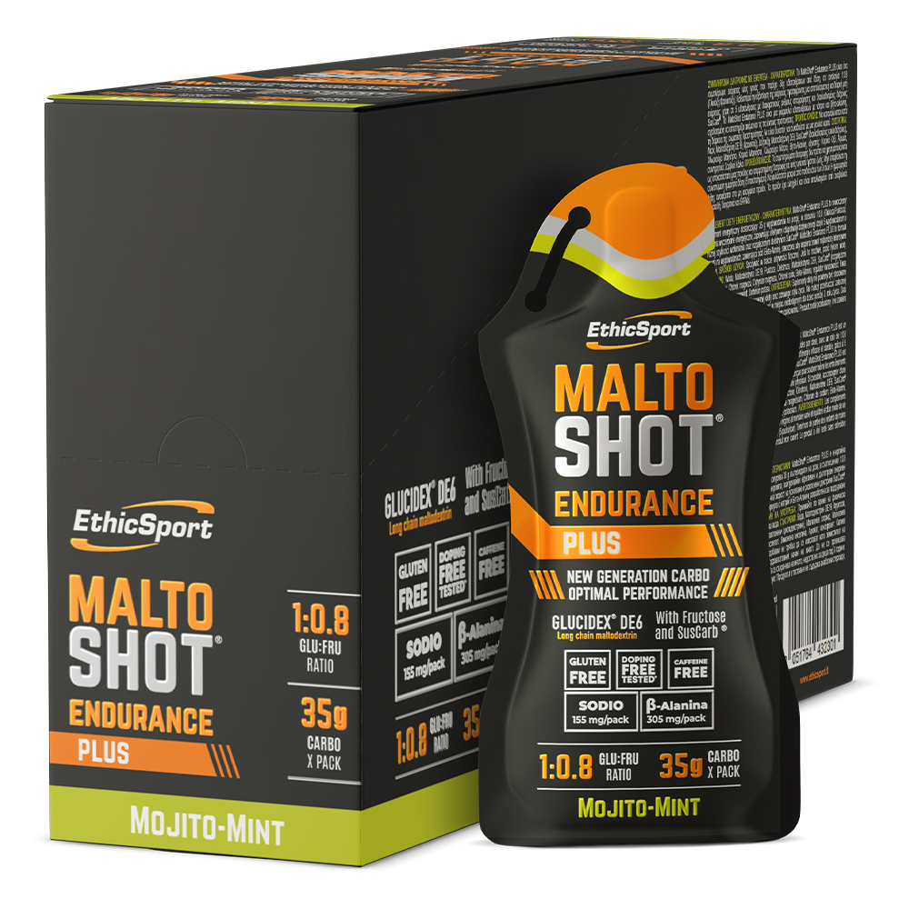 ETHICSPORT MALTOSHOT ENDURANCE PLUS 50ml.