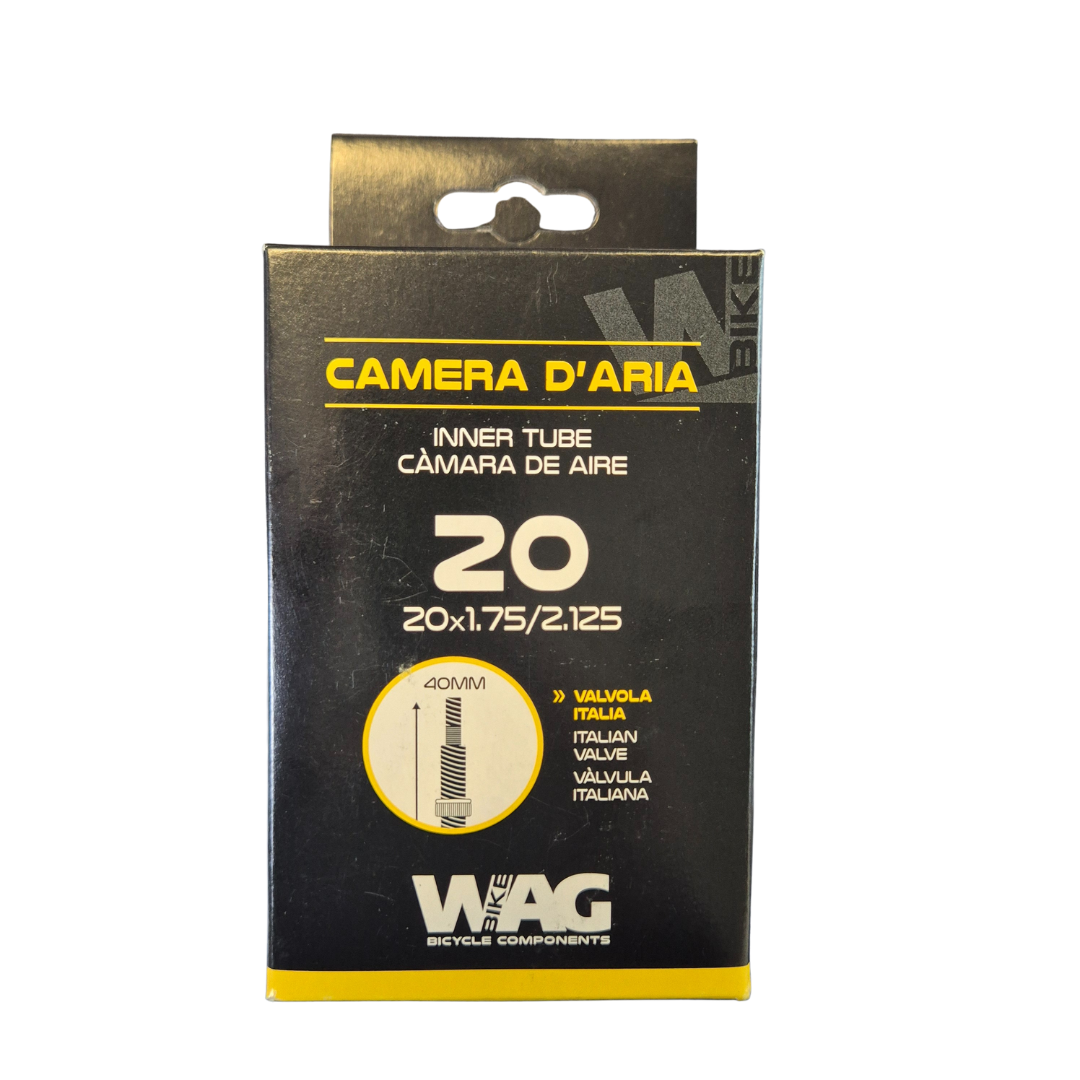 CAMERA D'ARIA WAG - 20 X 1.75/2.125, VALVOLA ITALIA 40 MM