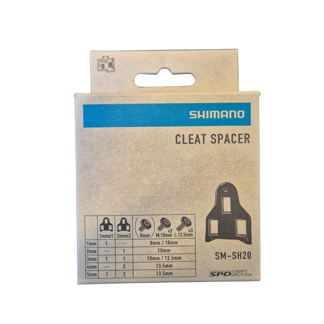 SPESSORI SHIMANO PER TACCHETTA KIT 3 PZ + VITI