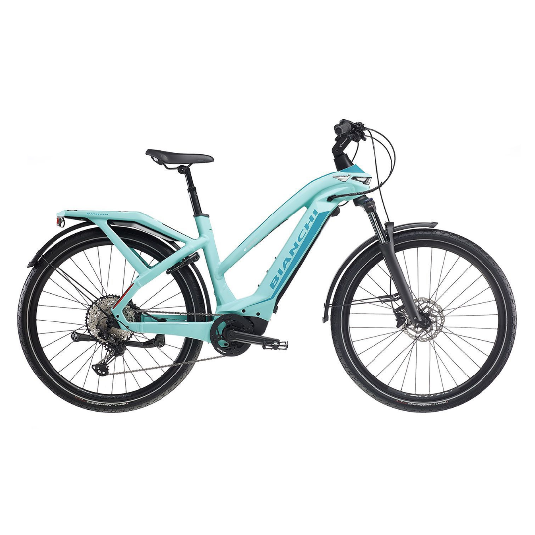 BIANCHI E-OMNIA T-TYPE STEP-THROUGH 630Wh