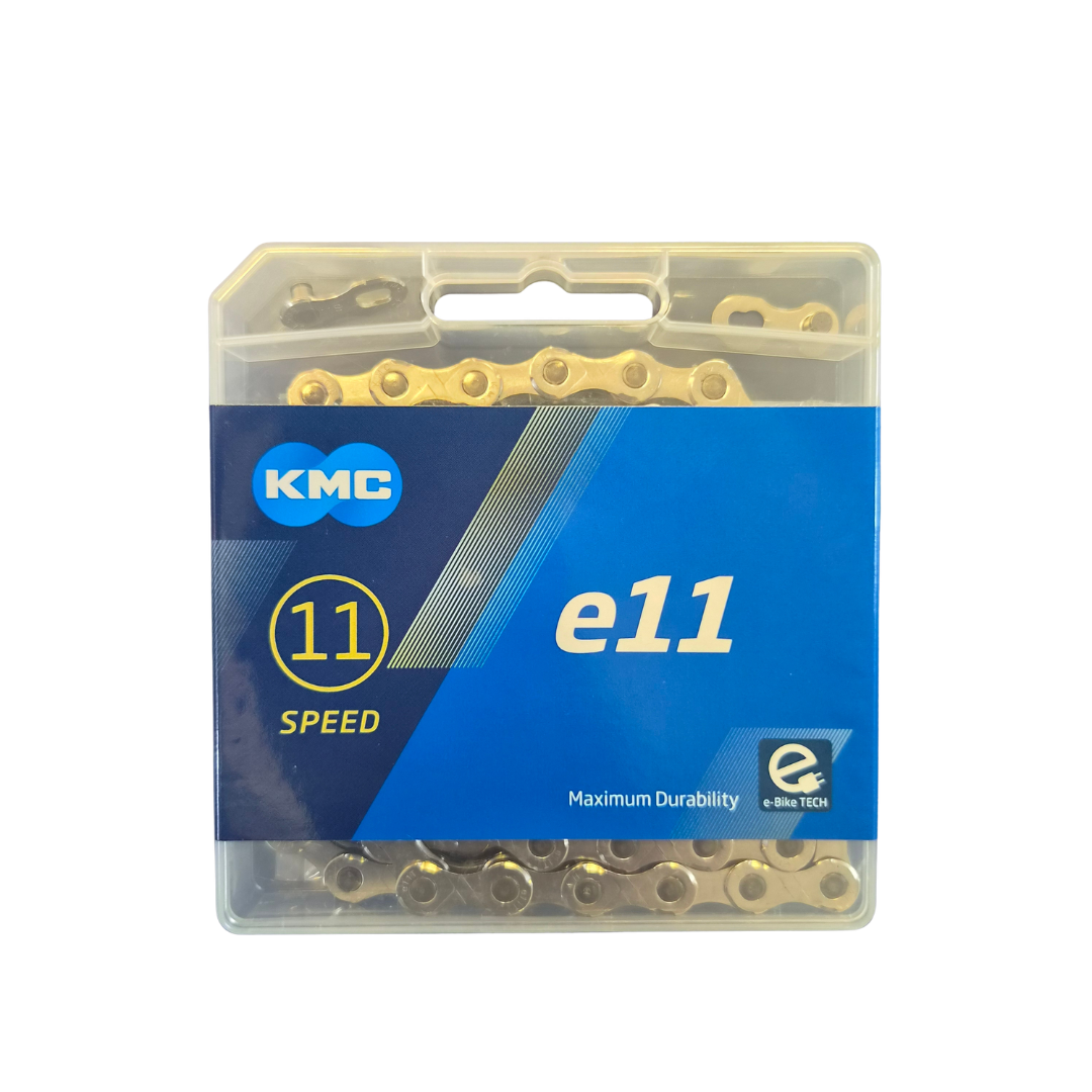 KMC CATENA E11 11V - 122 MAGLIE, ARGENTO