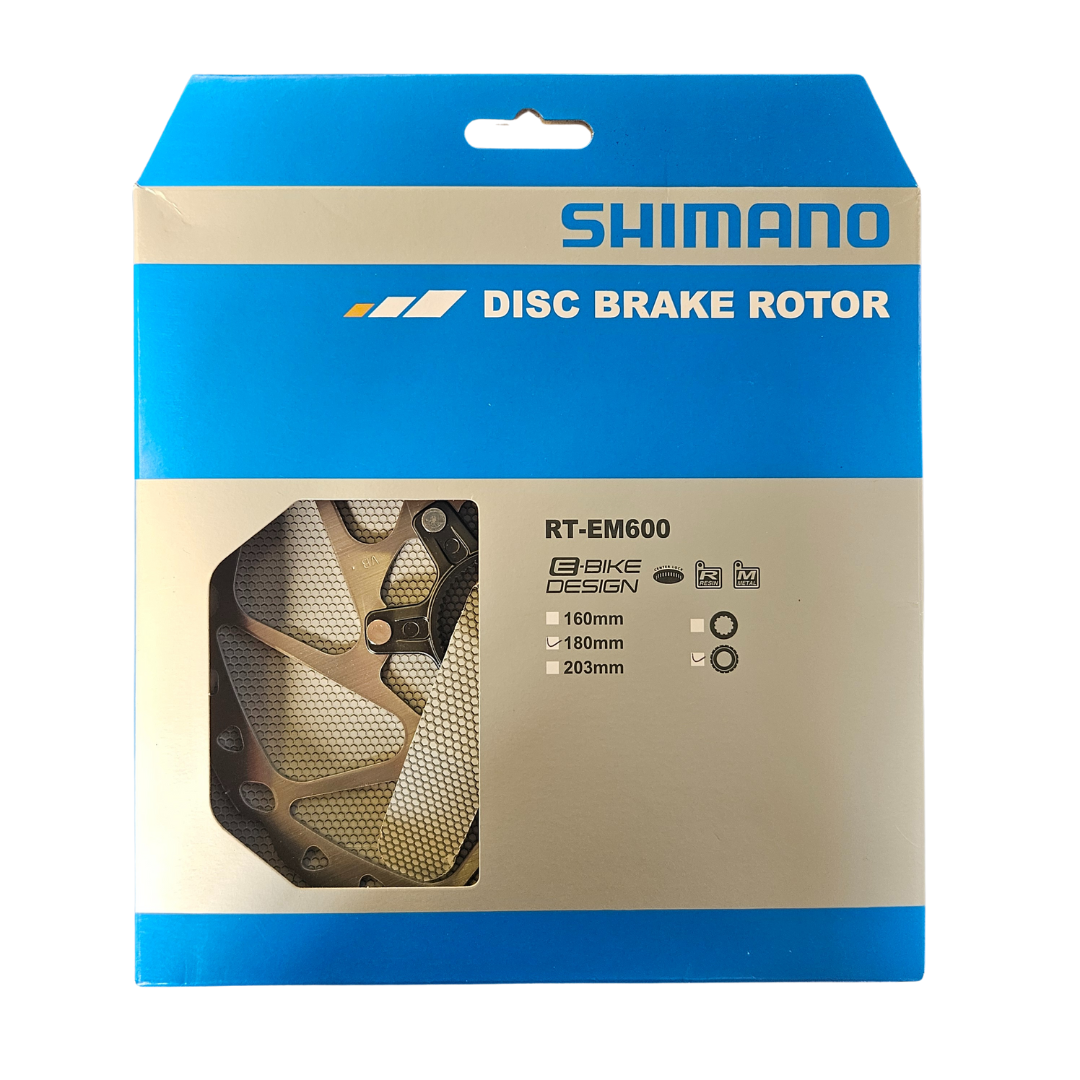 DISCO SHIMANO E-BIKE RT-EM600 180MM CENTER LOCK