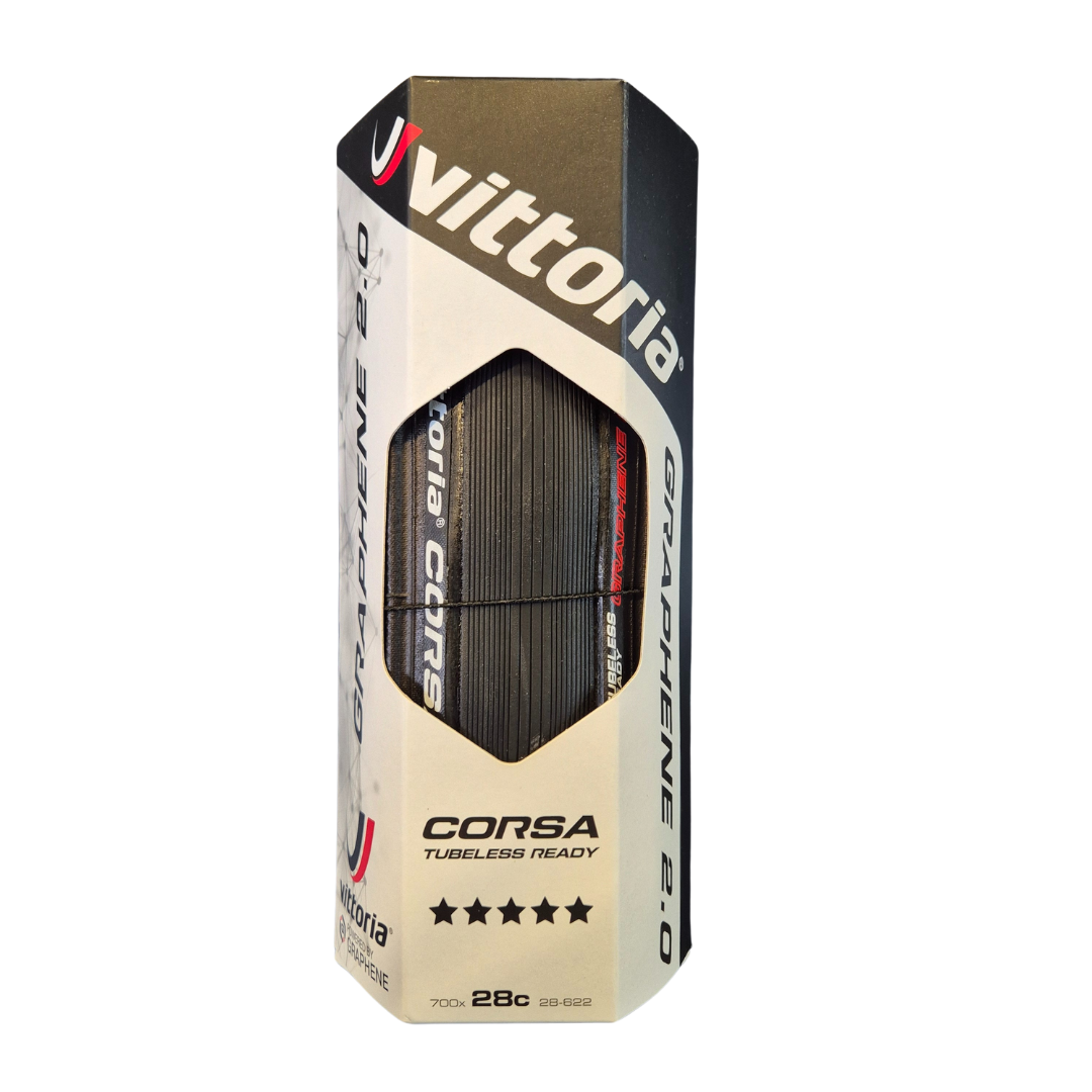 PNEUMATICO VITTORIA CORSA GRAPHENE 2.0 TUBELESS READY 700x28C.