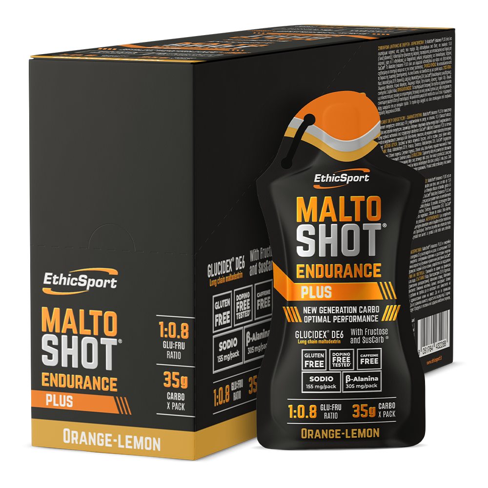 ETHICSPORT MALTOSHOT ENDURANCE PLUS 50ml.