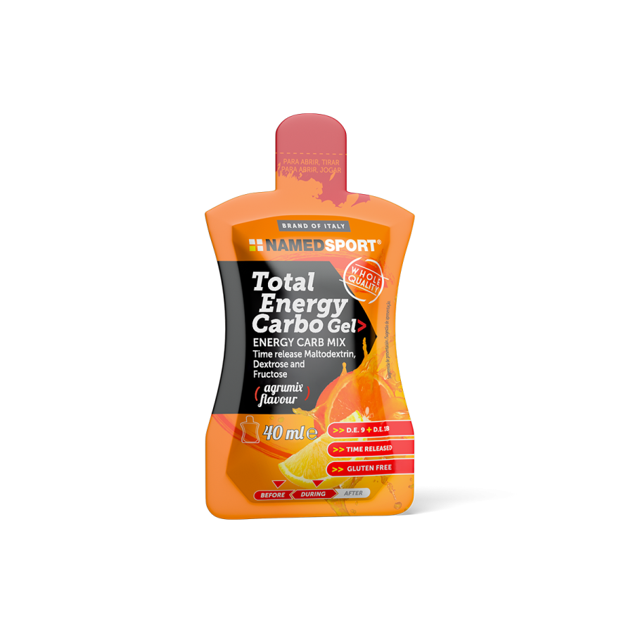 NAMED TOTAL ENERGY CARBO GEL 40ml.