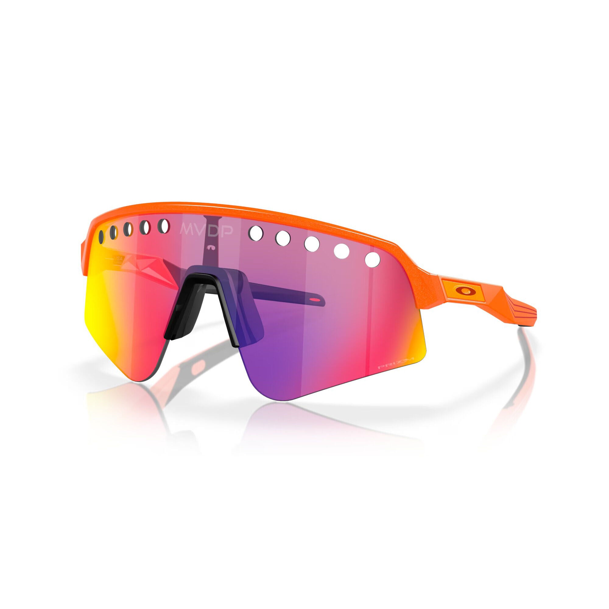 OAKLEY SUTRO LITE SWEEP VENTED MVDP ORANGE SPARKLE / PRIZM ROAD