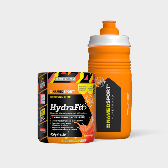 NAMED HYDRAFIT 400GR + SPORTBOTTLE HYDRA2PRO