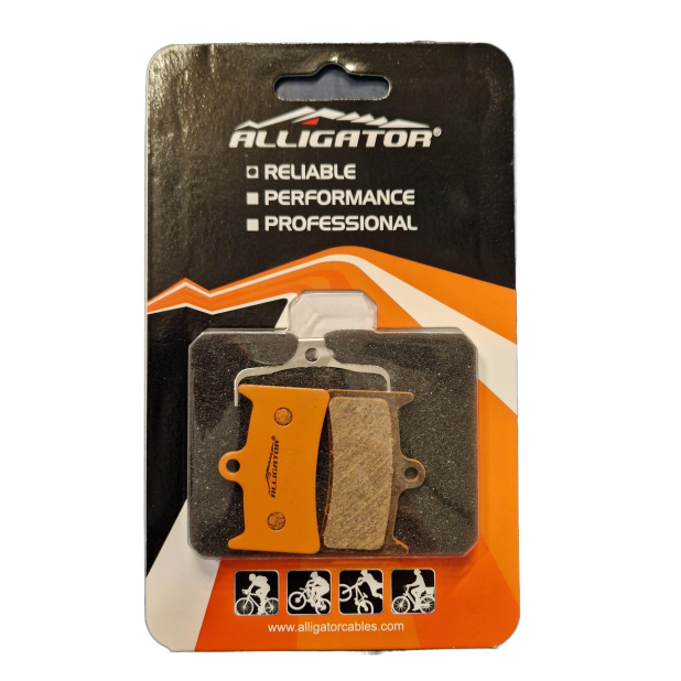 PASTIGLIE FRENO ALLIGATOR ORGANICHE PER HOPE V4