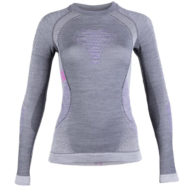 UYN FUSYON MERINO MAGLIA INTIMA TERMICA MANICA LUNGA DA DONNA