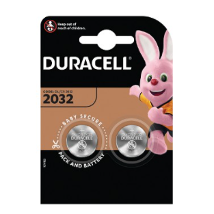 DURACELL BATTERIA CR2032 3VOLTS 2PZ.