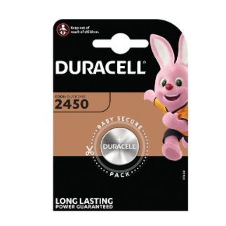 Duracell CR2450 Batteria CMOS Pila Coin Duracell 3v Litio